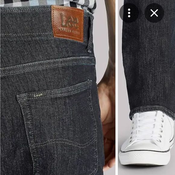 NWT Men's Lee® Extreme Motion Stretch Slim Straight Jeans 29x32 Zander - Picture 4 of 5